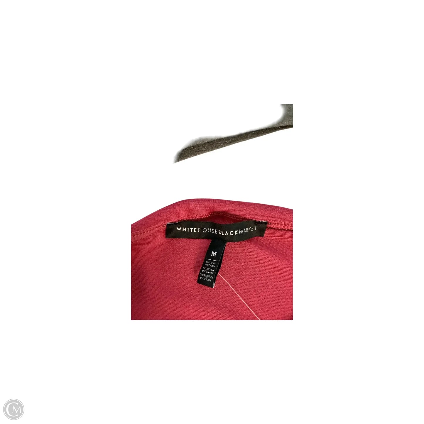 Top Long Sleeve Basic By White House Black Market In Red, Size: M