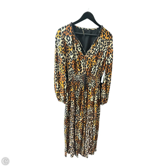 Dress Casual Maxi By Clothes Mentor In Animal Print, Size: M