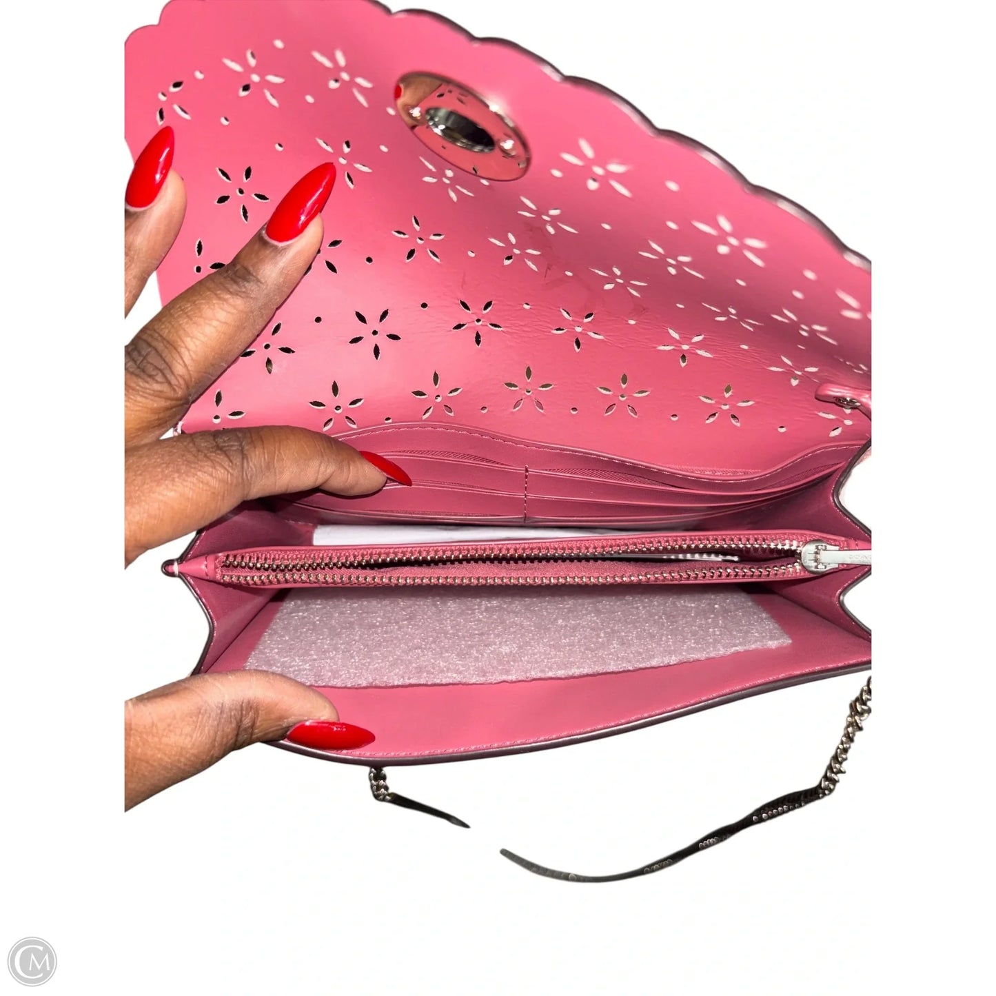 Handbag Designer By Coach, Size: Small