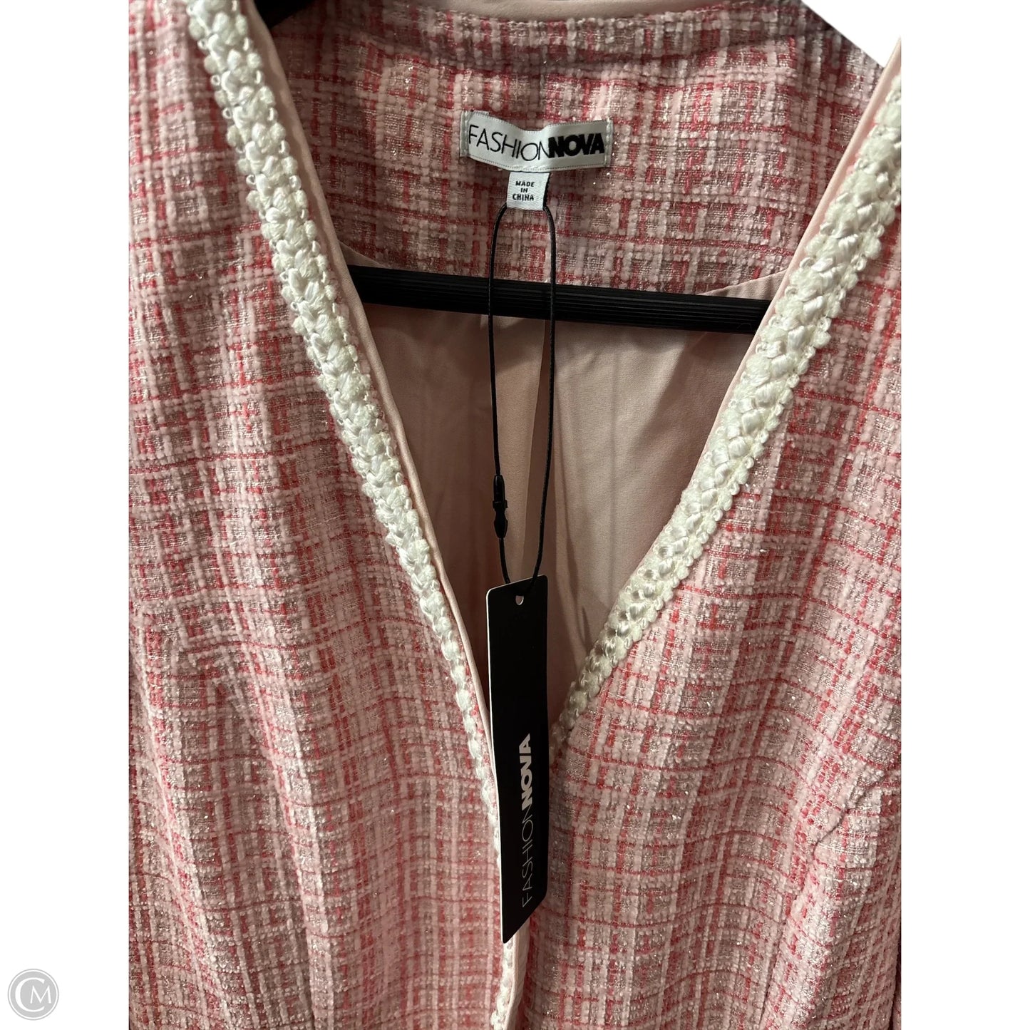 Jacket Other By Fashion Nova In Pink, Size: Xl