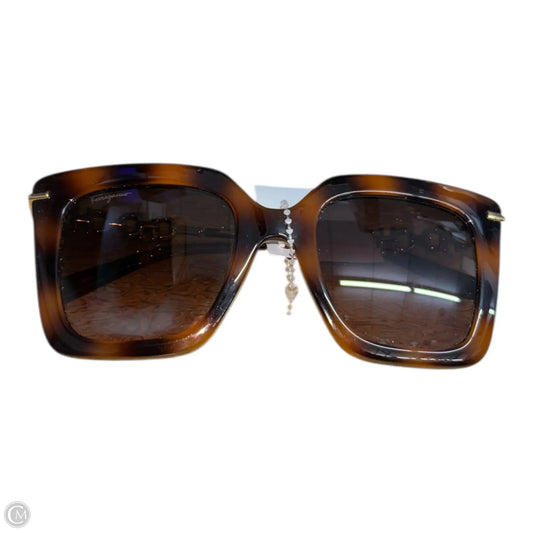 Sunglasses Luxury Designer By Ferragamo