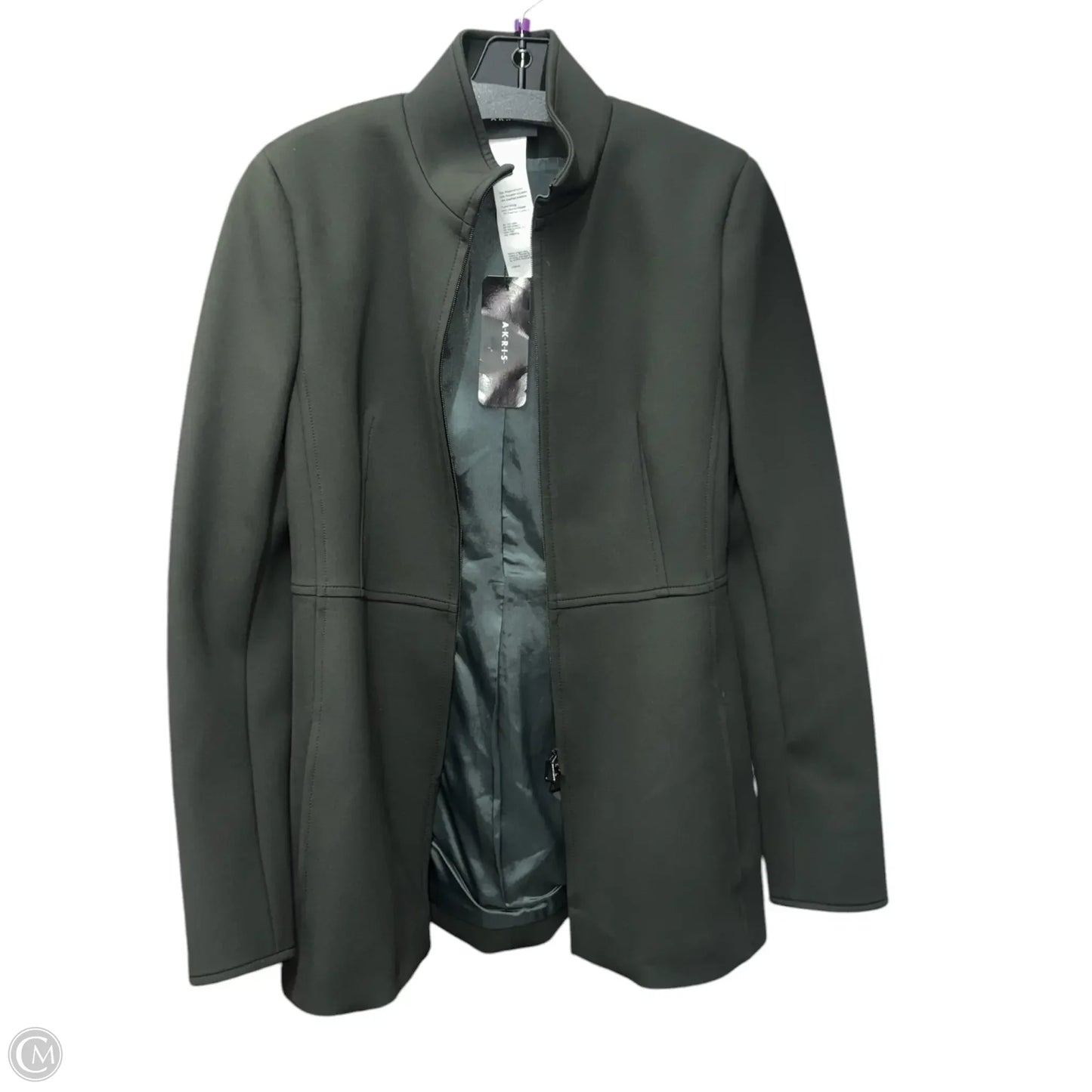 Jacket Other By Akris In Green, Size: 6