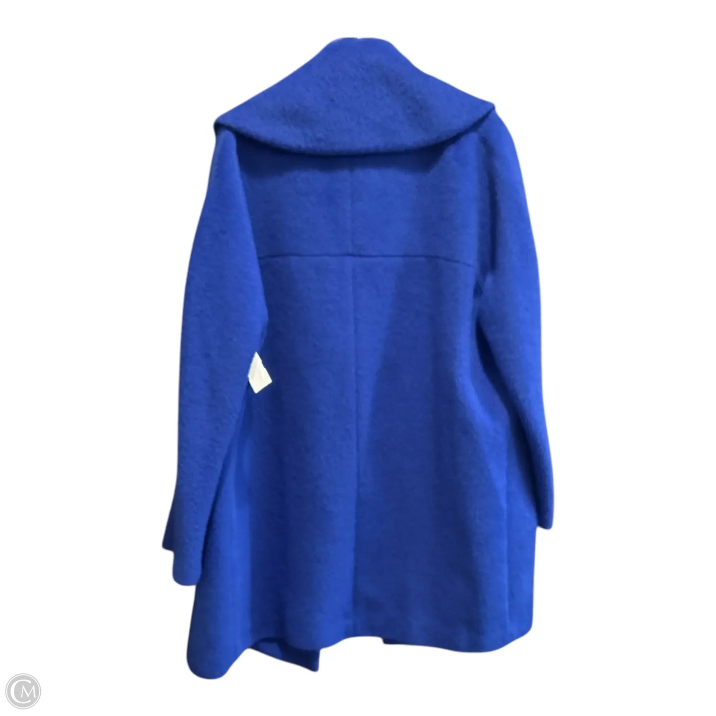 Coat Wool By Elie Tahari In Blue, Size: L