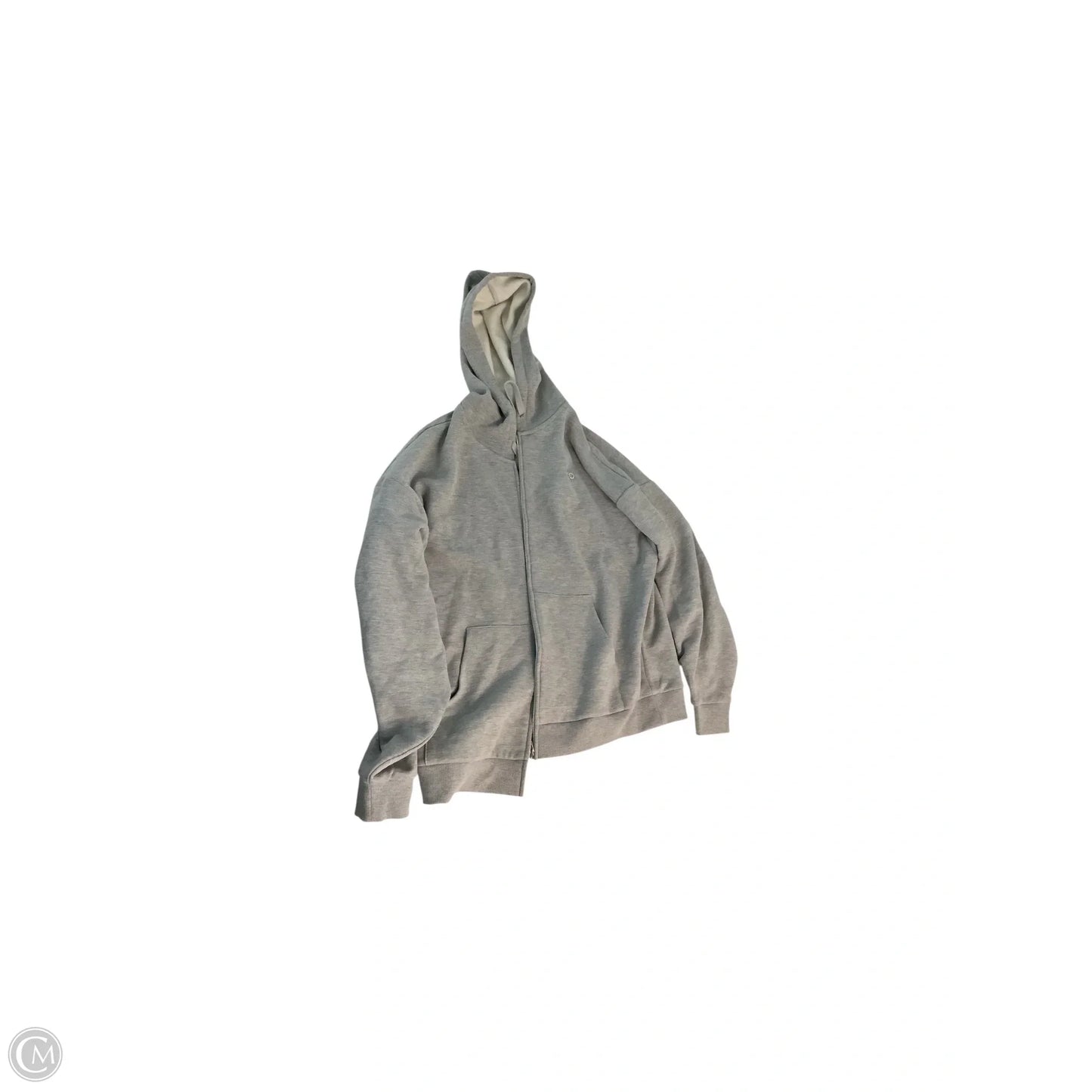 Sweatshirt Hoodie By Alo In Grey, Size: Xl