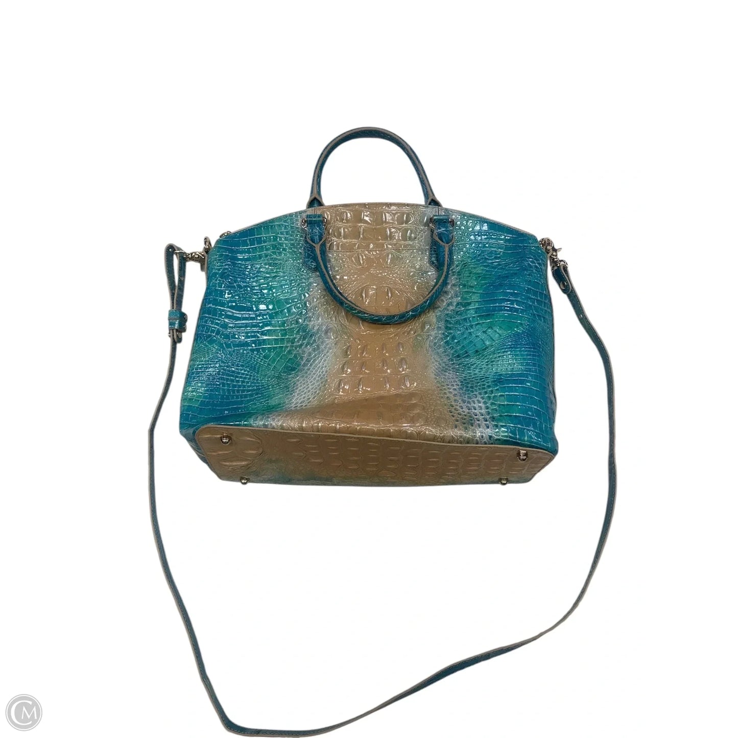 Handbag Designer By Brahmin, Size: Large