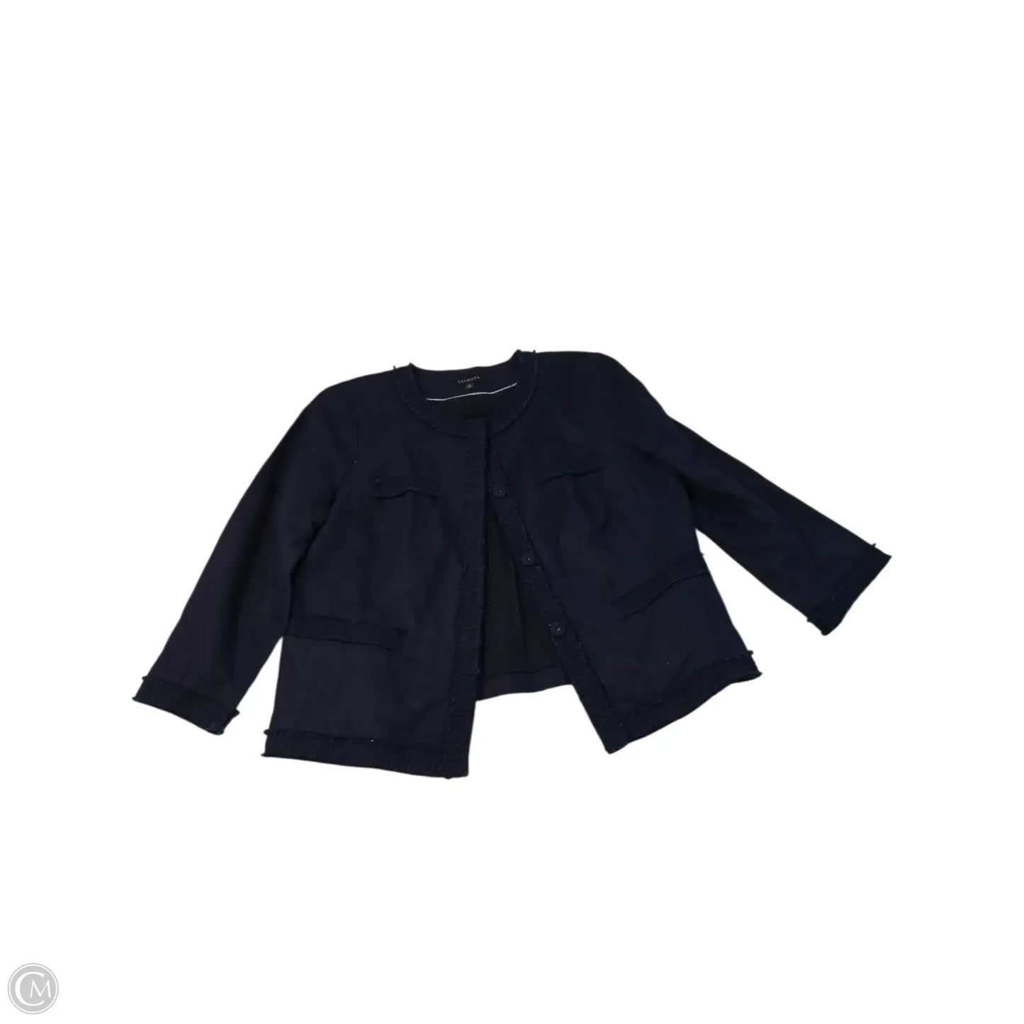 Blazer By Talbots In Navy, Size: 12