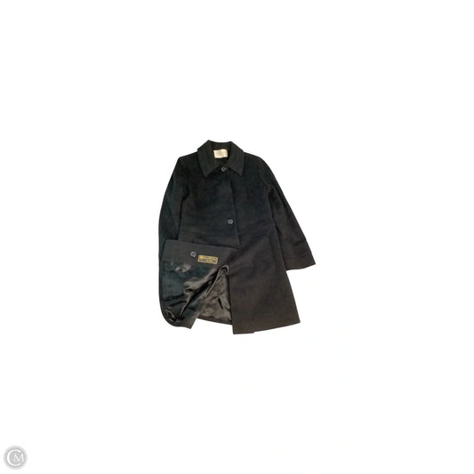 Coat Wool By Clothes Mentor In Black, Size: S