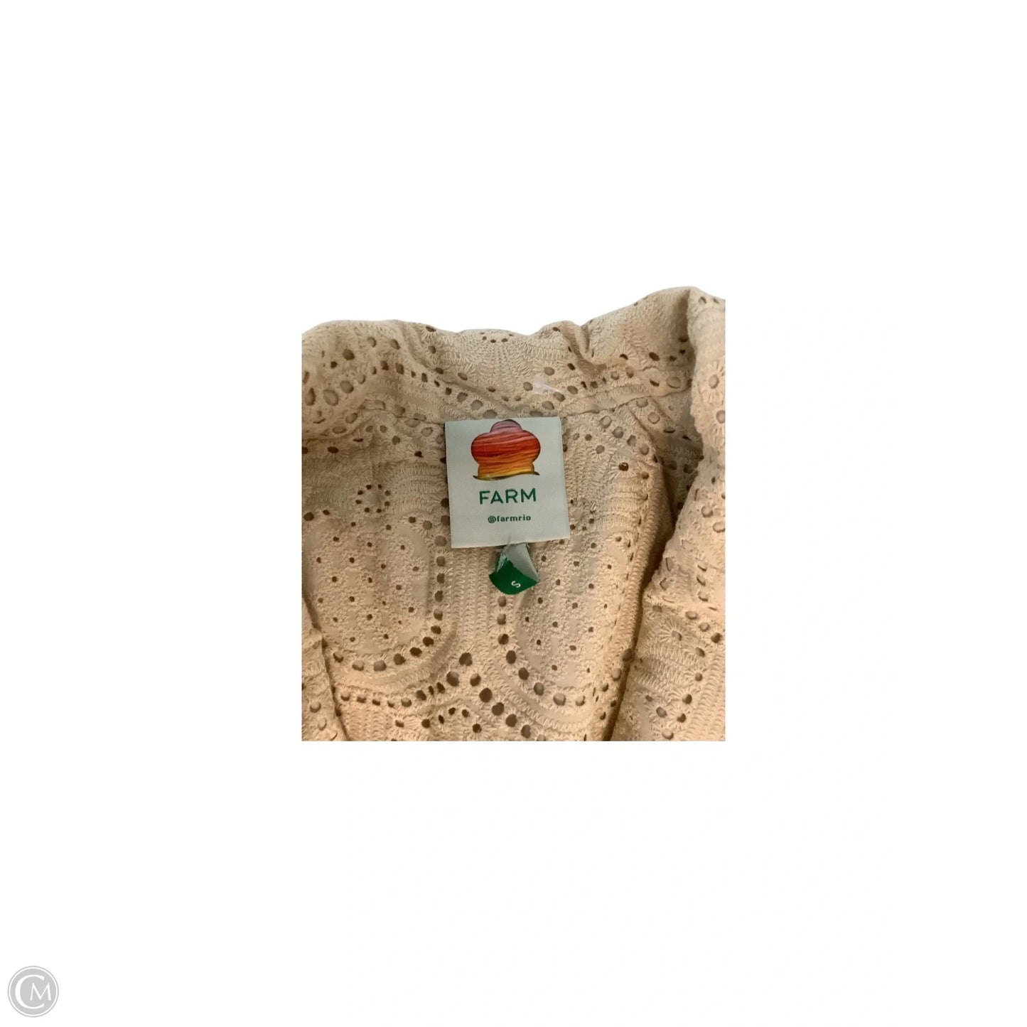 Blazer By Farm Rio In Tan, Size: S