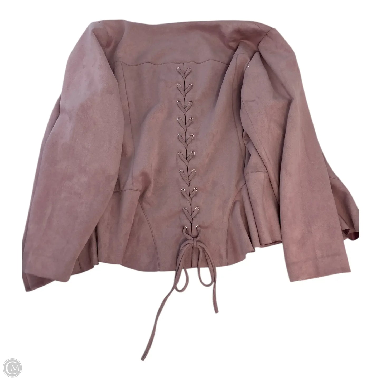 Blazer By Lane Bryant In Pink, Size: 3x