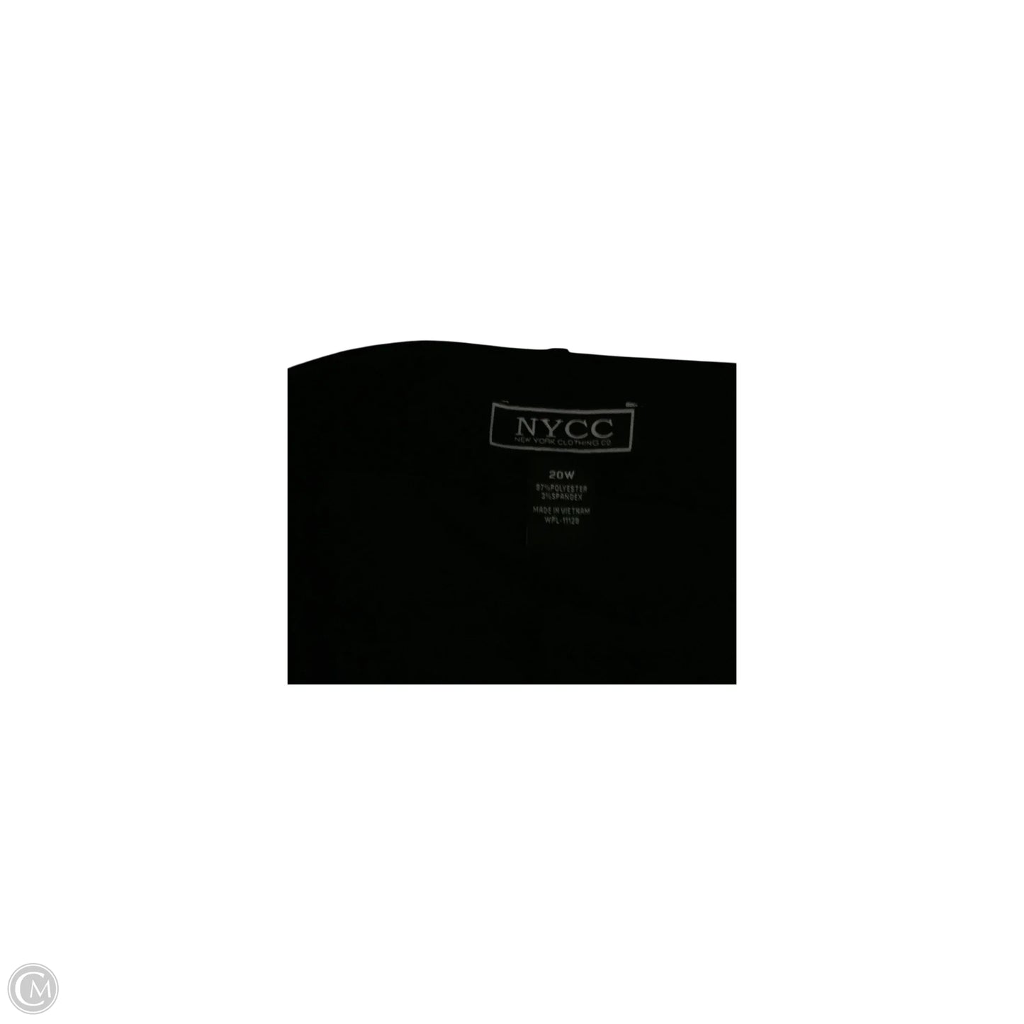 Pants Dress By Nycc In Black, Size: 20