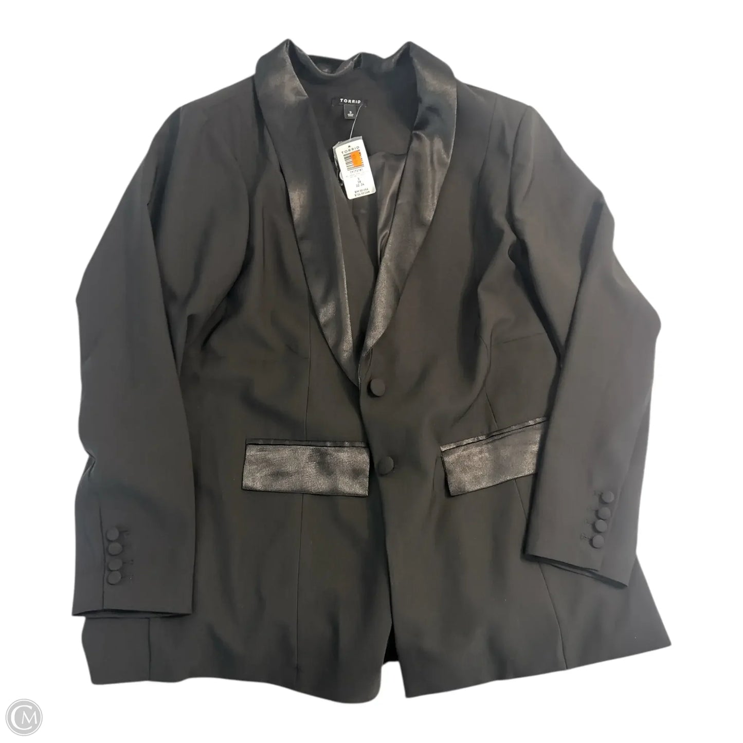 Blazer By Torrid In Leopard Print, Size: 3x