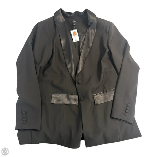 Blazer By Torrid In Leopard Print, Size: 3x