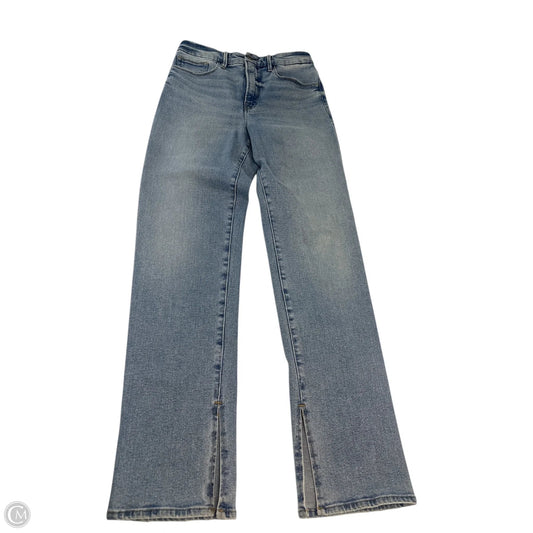 Jeans Skinny By Good American In Blue, Size: 6