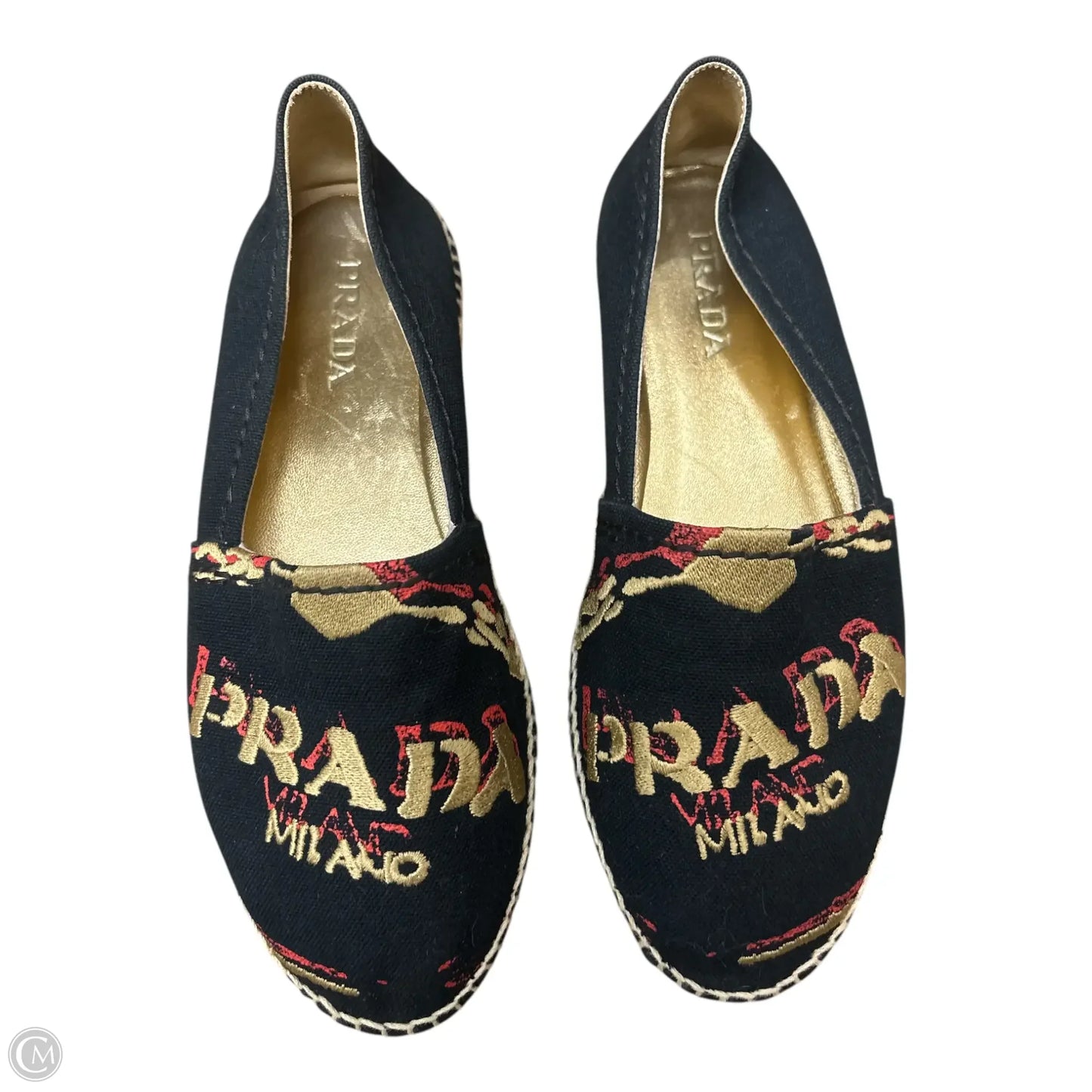 Shoes Luxury Designer By Prada In Black