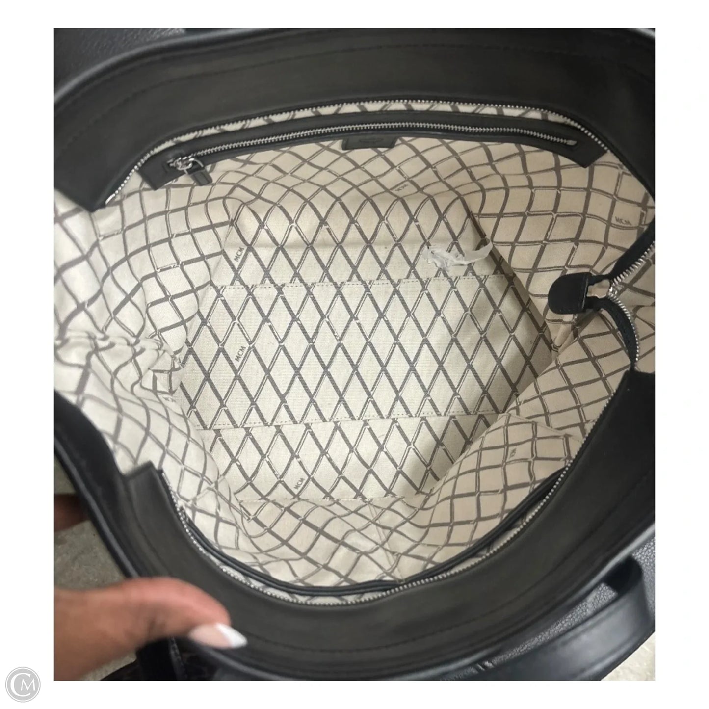 Handbag Luxury Designer By Mcm, Size: Large