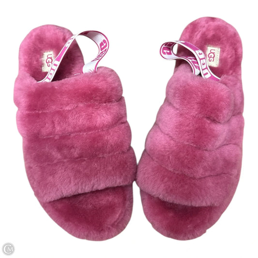 Shoes Designer By Ugg In Pink, Size: 10