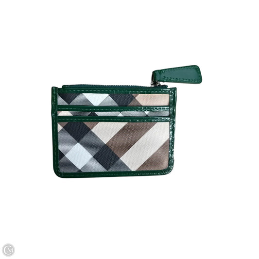 Wallet Luxury Designer By Burberry, Size: Small