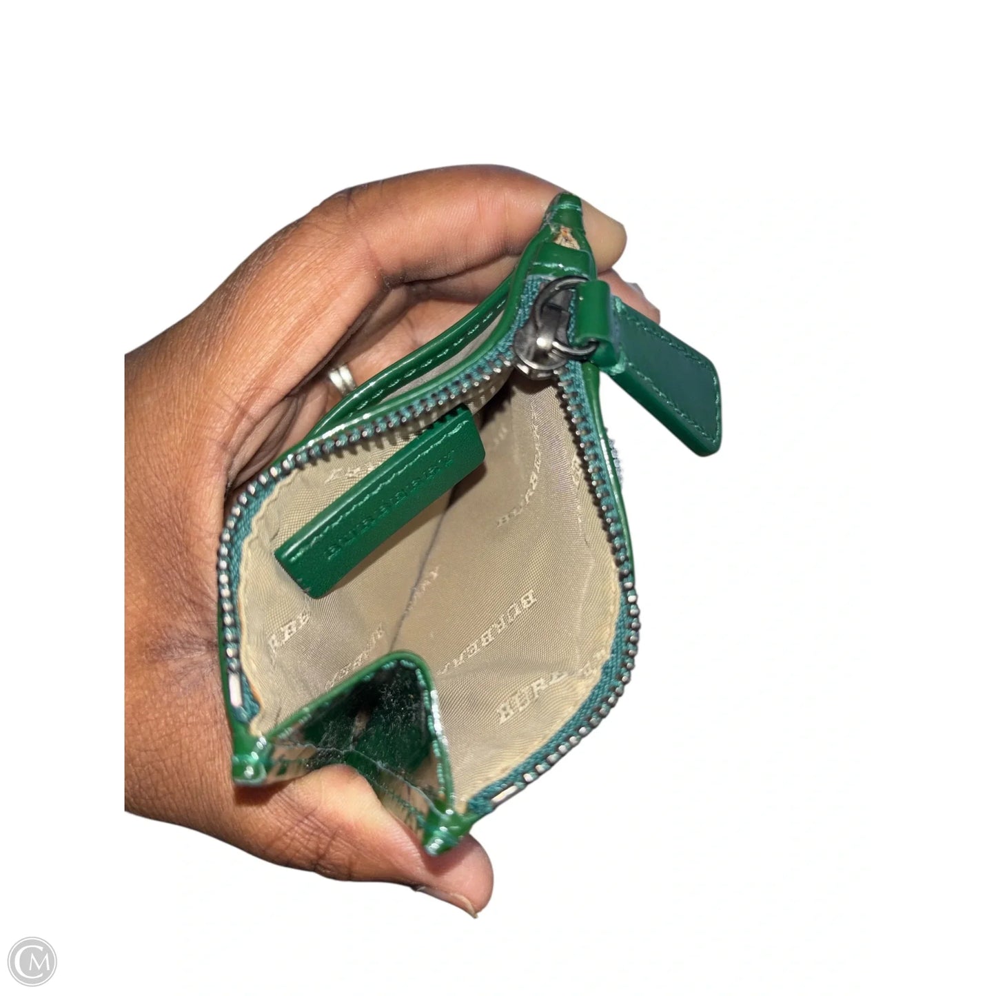 Wallet Luxury Designer By Burberry, Size: Small