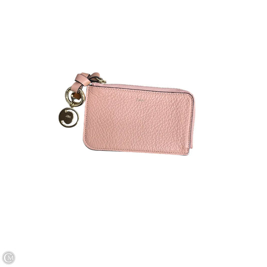 Wallet Luxury Designer By Chloe, Size: Small