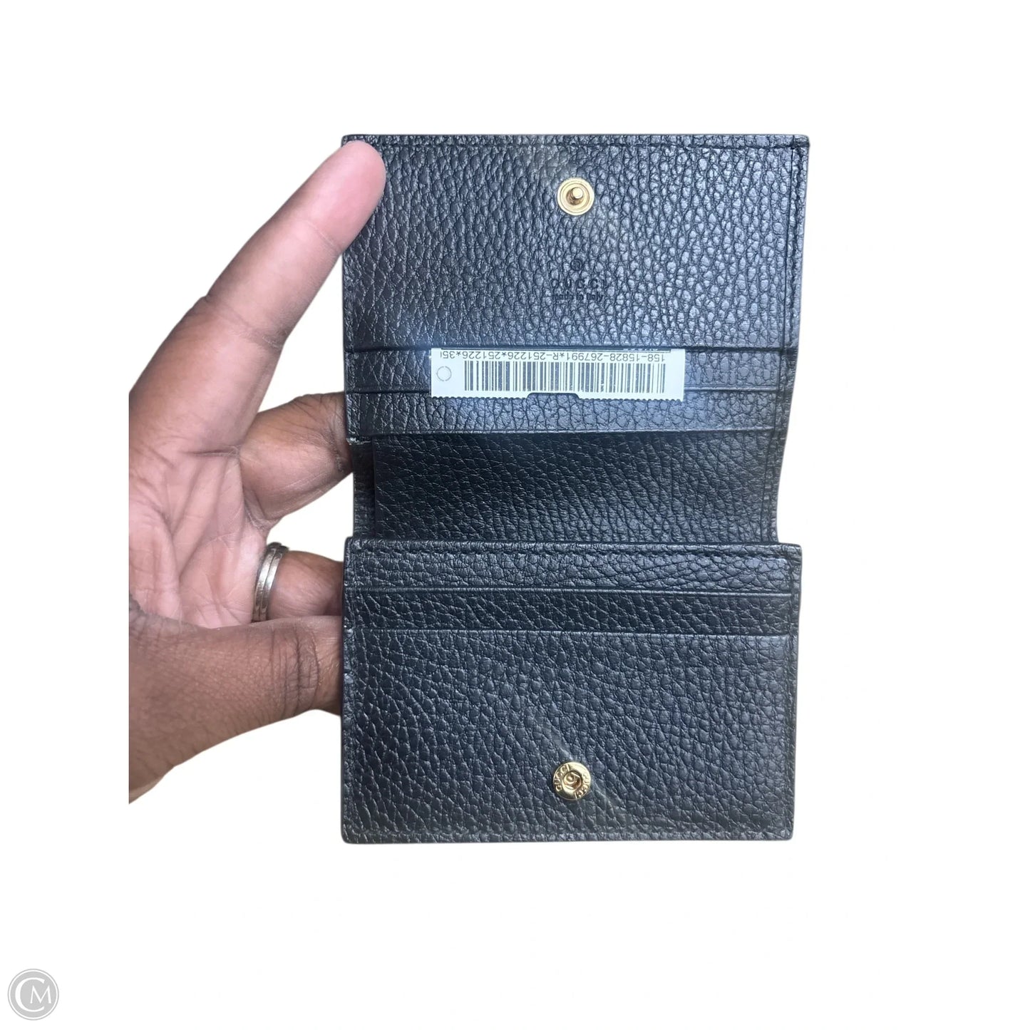 Wallet Luxury Designer By Gucci, Size: Small