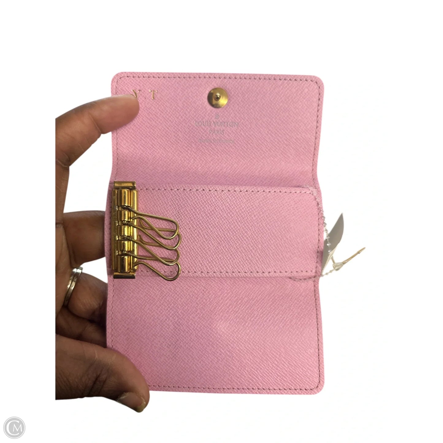 Key Chain Luxury Designer By Louis Vuitton, Size: Small