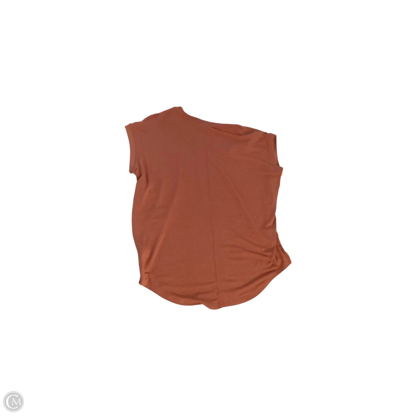 Top Short Sleeve Basic By Athleta In Orange, Size: M