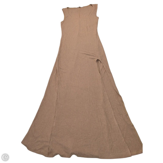 Dress Casual Maxi By Reformation In Gold, Size: Xs