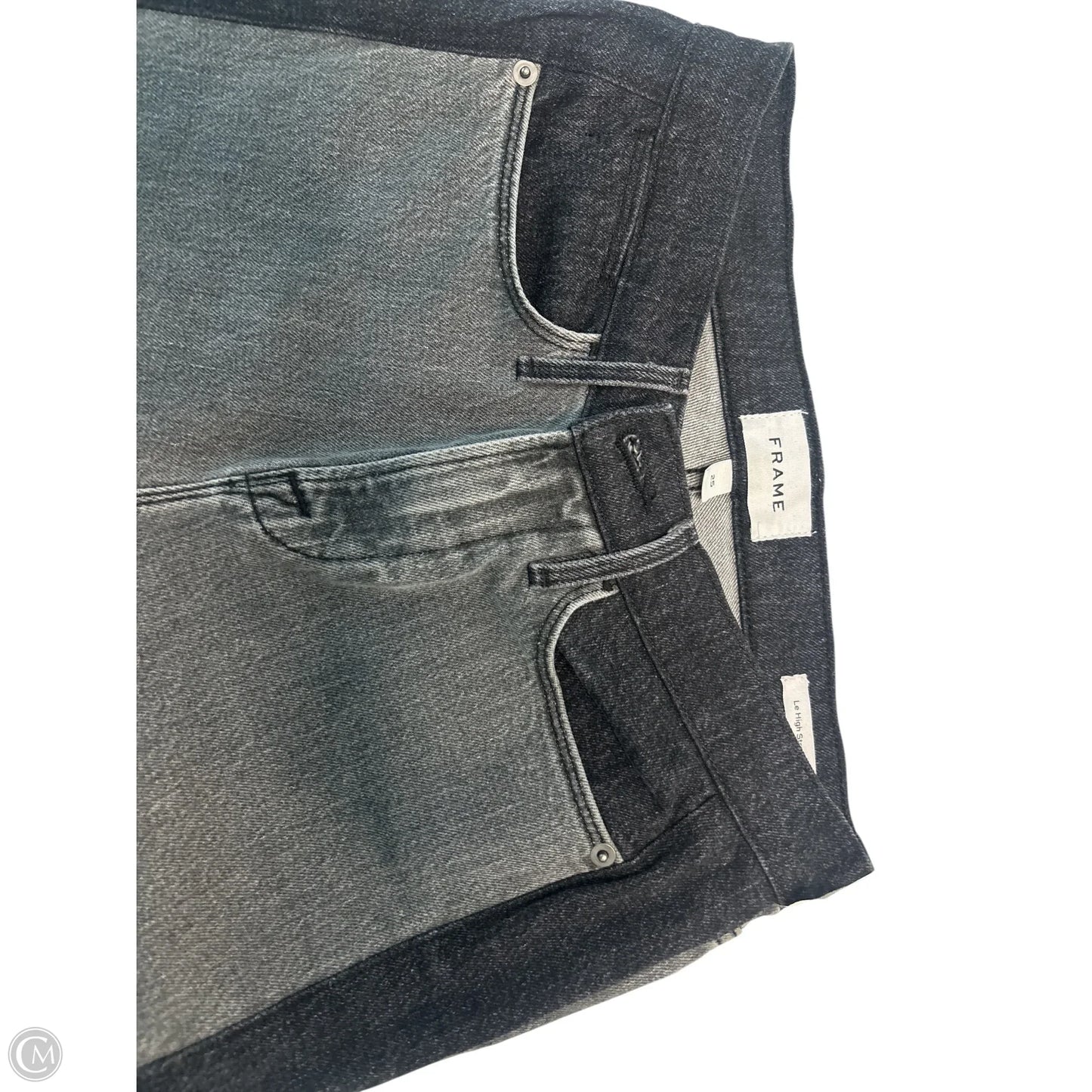 Jeans Skinny By Frame In Black, Size: 2