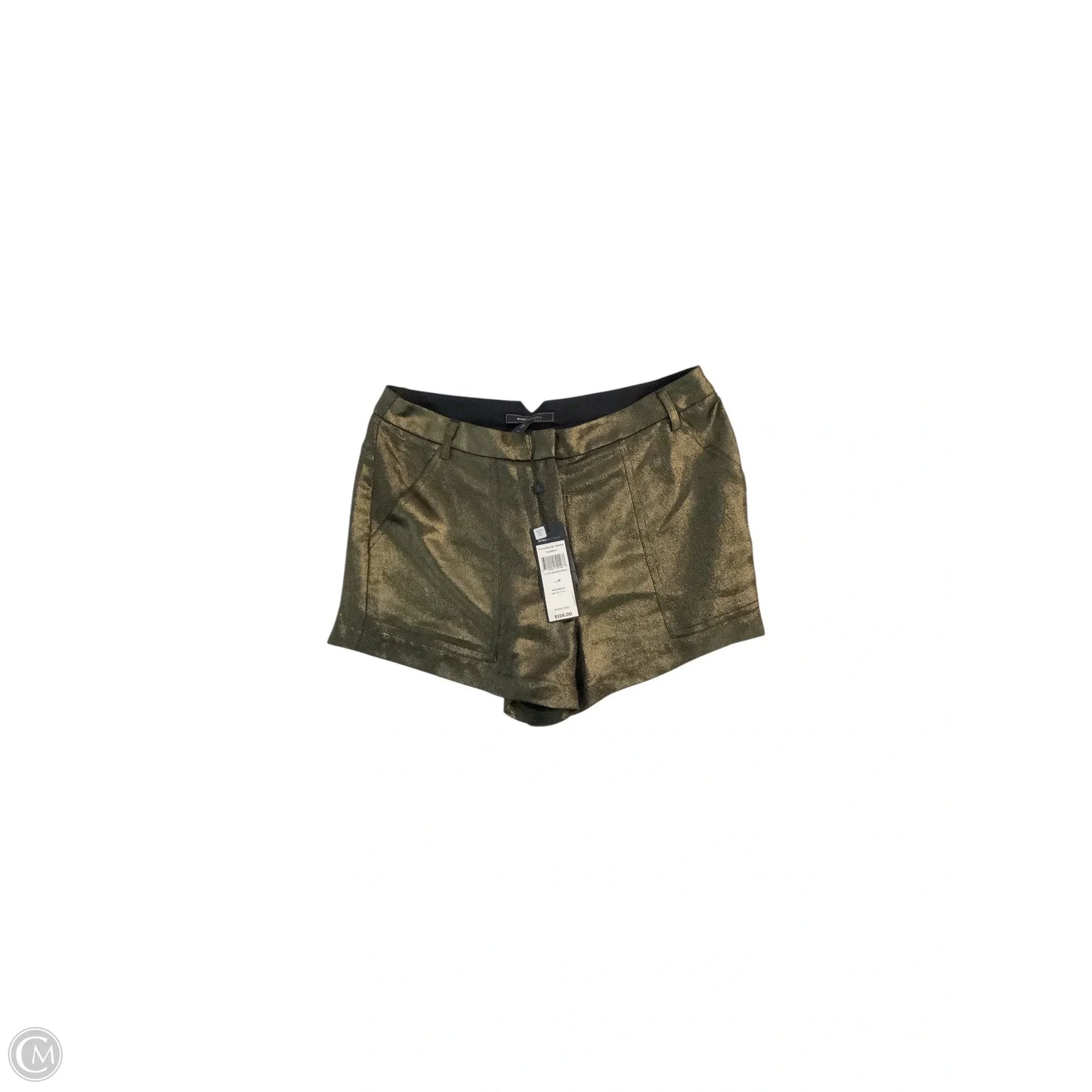 Shorts By Bcbgmaxazria In Gold, Size: M