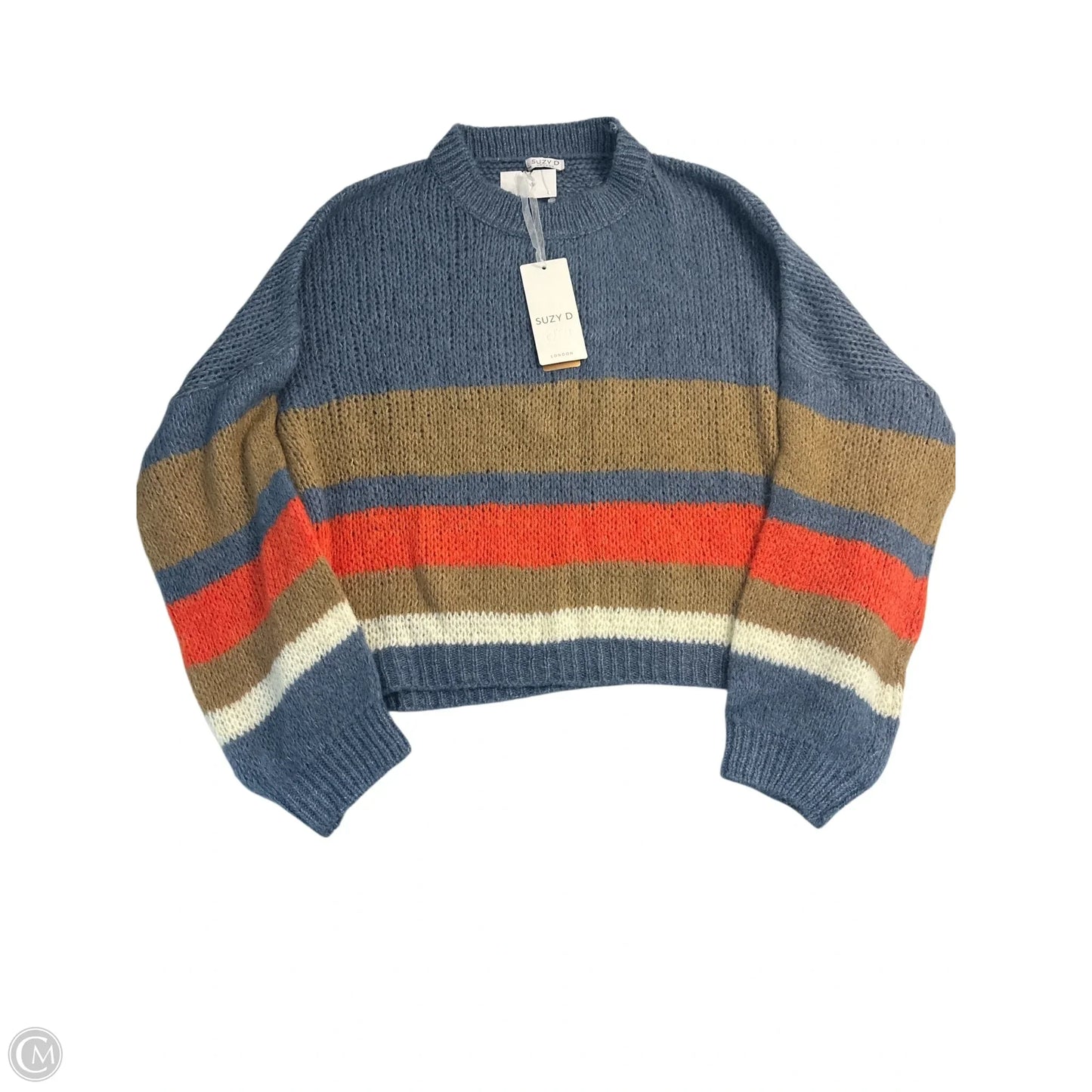 Sweater By Clothes Mentor In Blue, Size: Osfm
