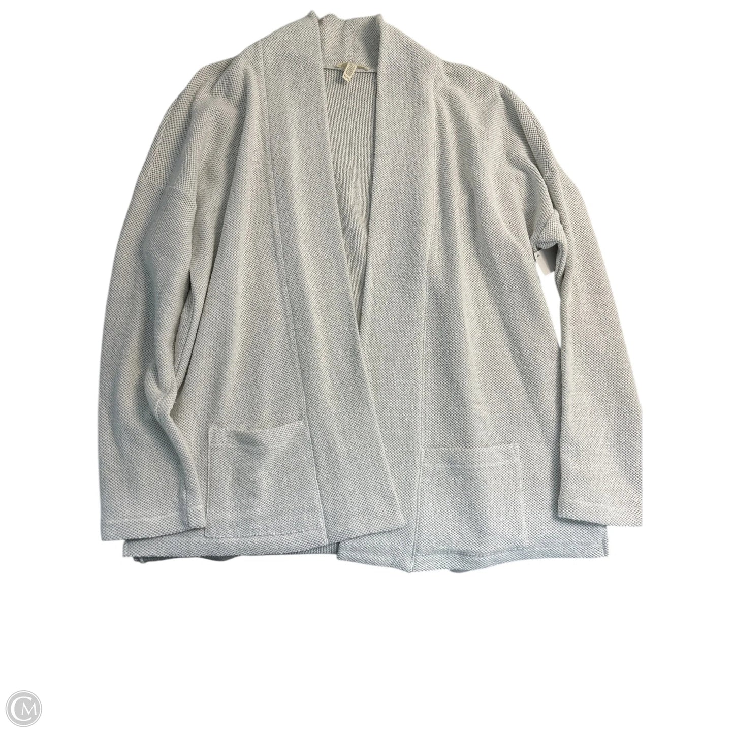 Cardigan By Eileen Fisher In Grey, Size: Xl