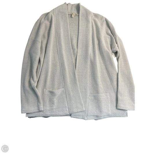 Cardigan By Eileen Fisher In Grey, Size: Xl