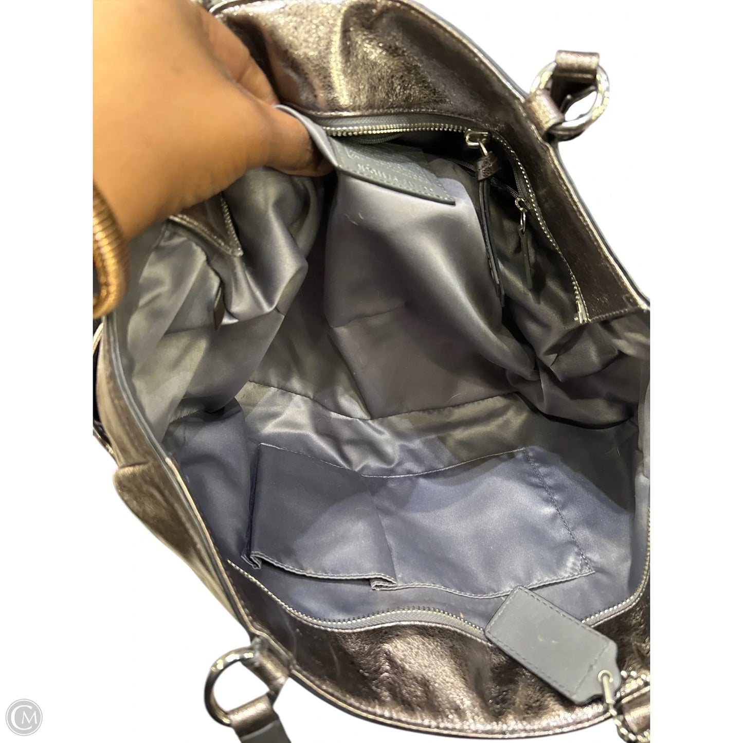 Handbag Designer By Coach, Size: Large