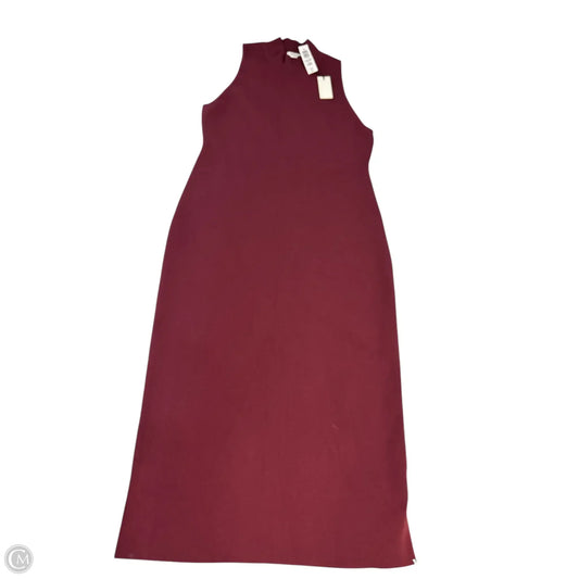 Dress Casual Midi By Babaton In Maroon, Size: Xl