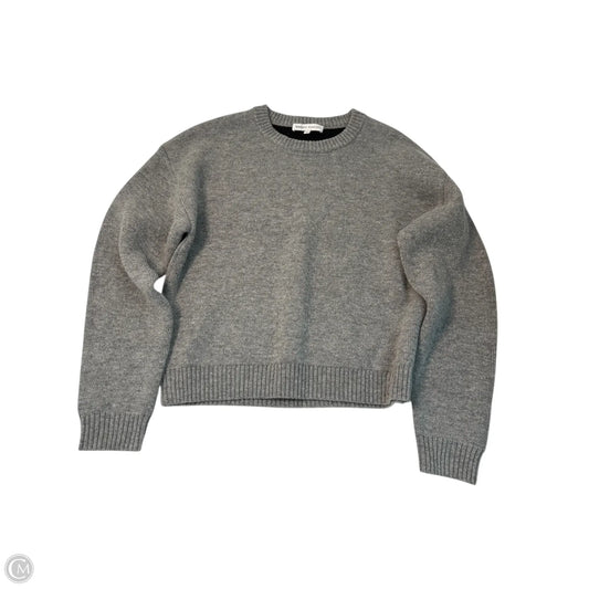 Sweater Cardigan Designer By Rebecca Minkoff In Grey, Size: S
