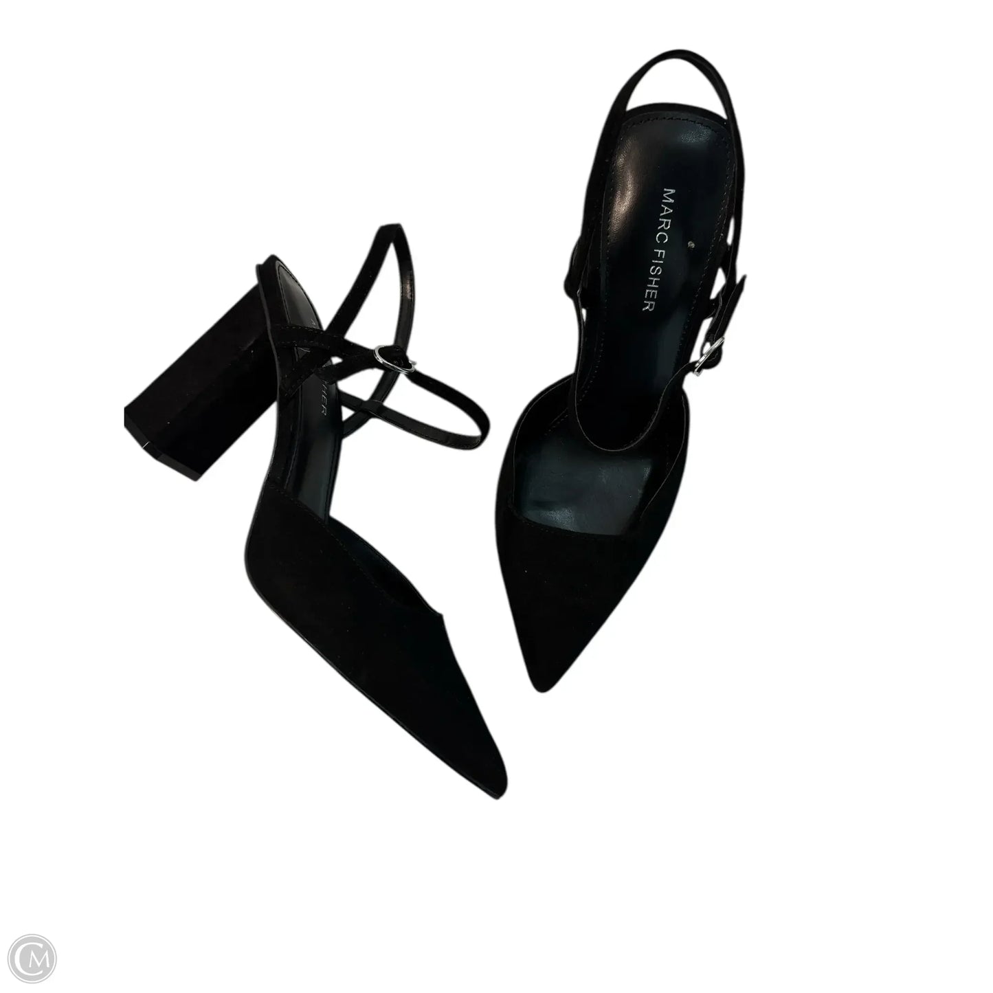 Shoes Heels Block By Marc Fisher In Black, Size: 8.5