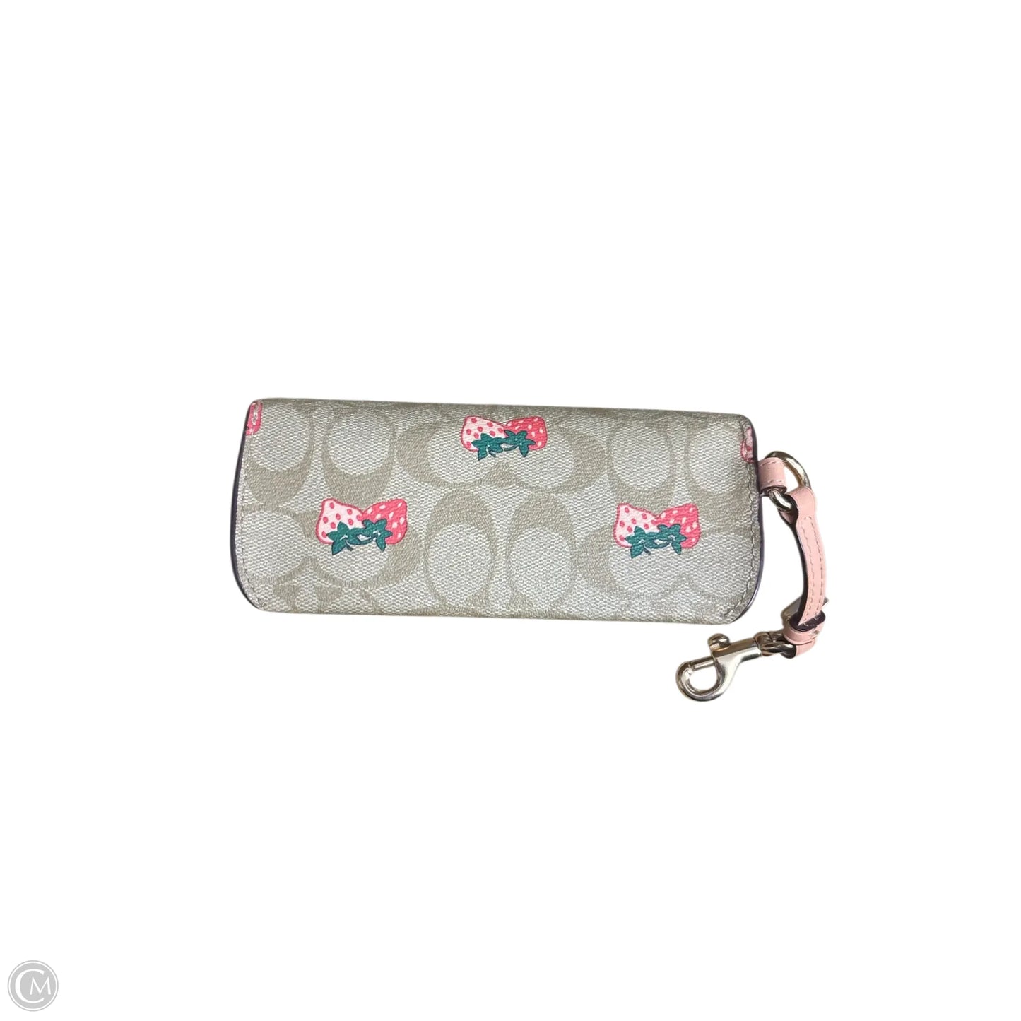 Sunglass Case Designer By Coach, Size: Small