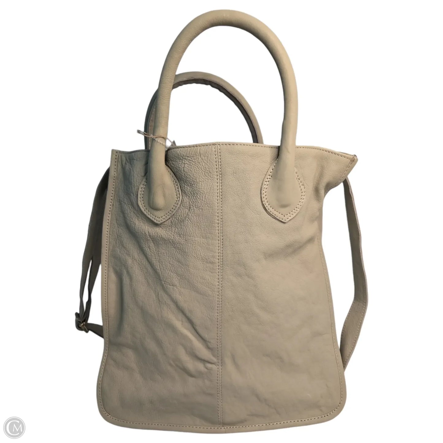 Handbag Leather By Clothes Mentor, Size: Large