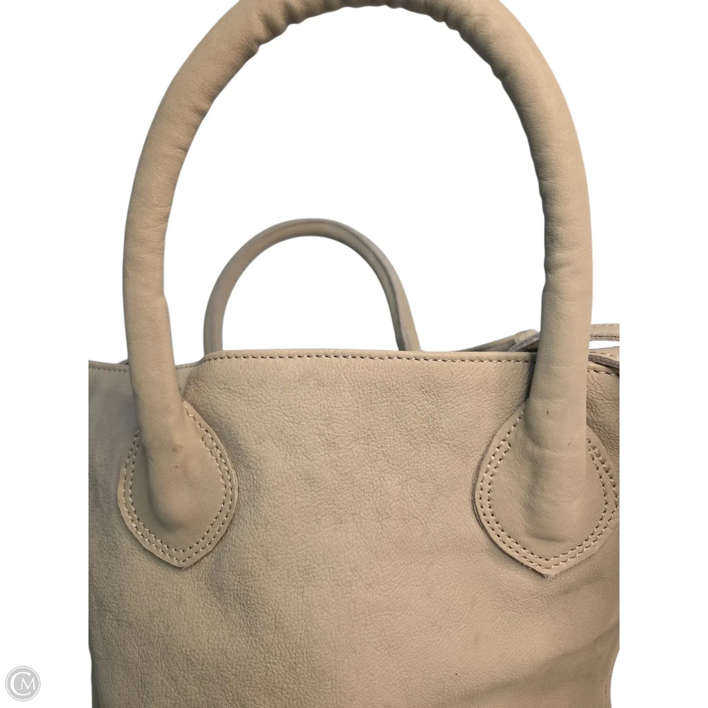 Handbag Leather By Clothes Mentor, Size: Large