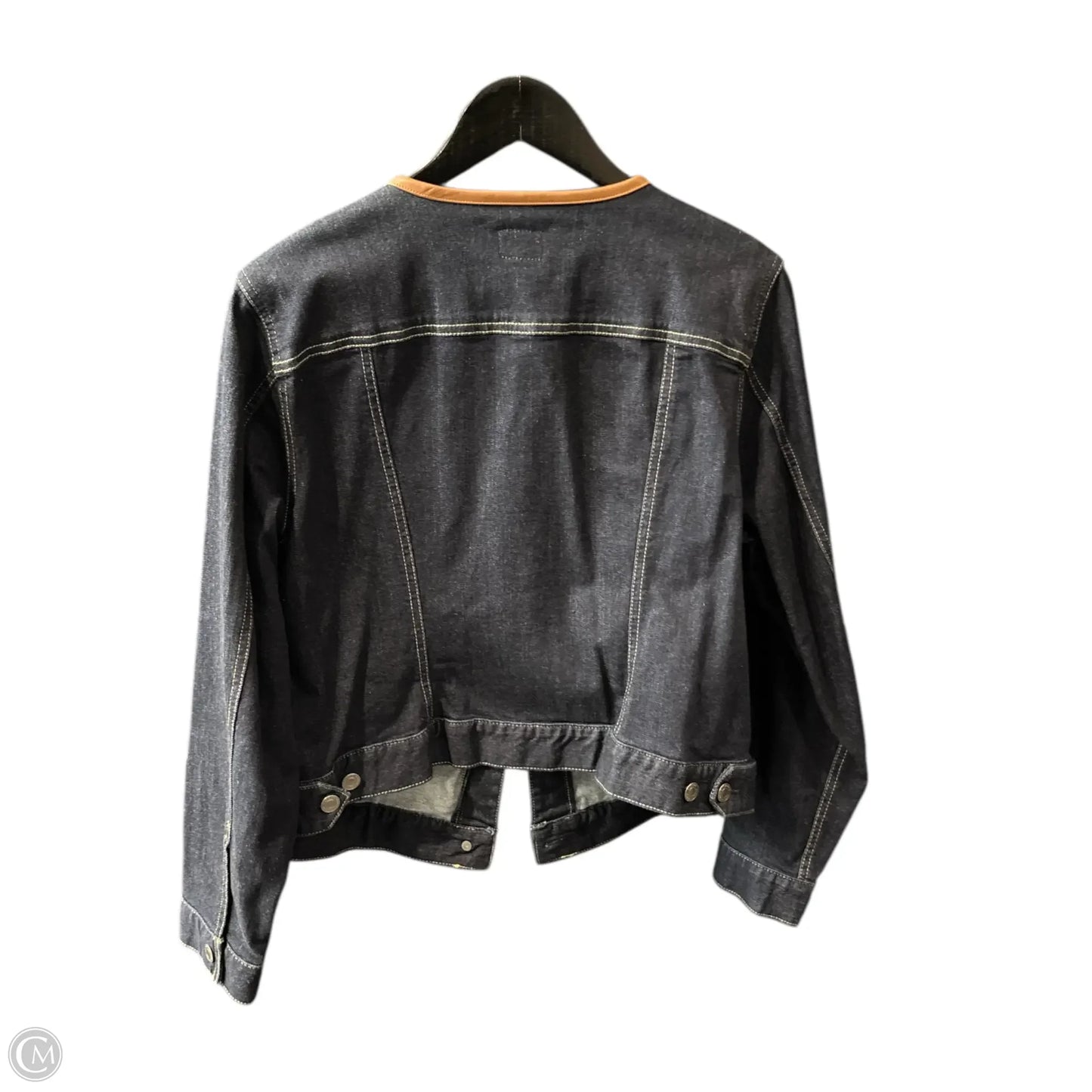 Ralph Lauren Denim Jacket In Blue, Size: 1x