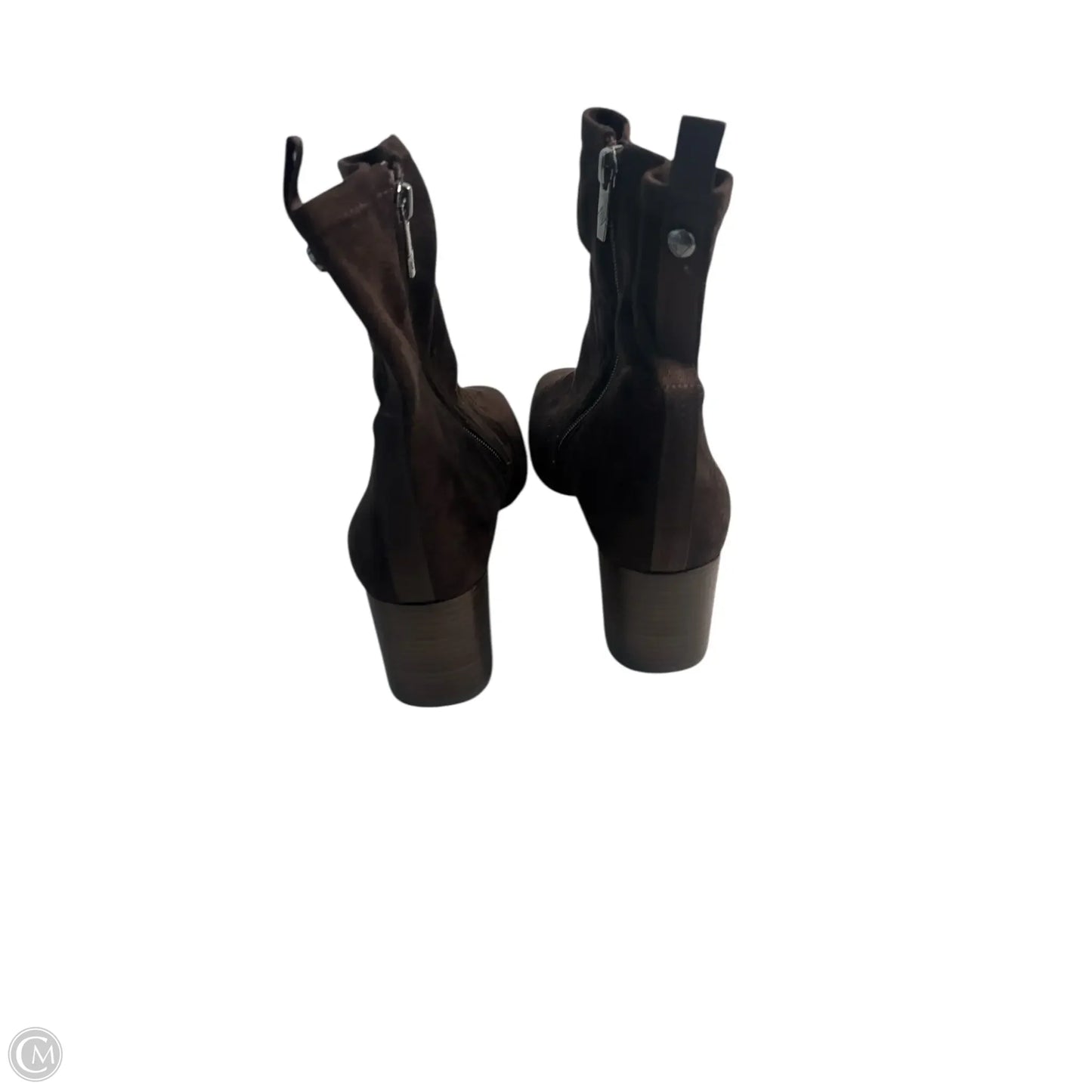 Boots Ankle Heels By Donald Pliner In Brown, Size: 9.5