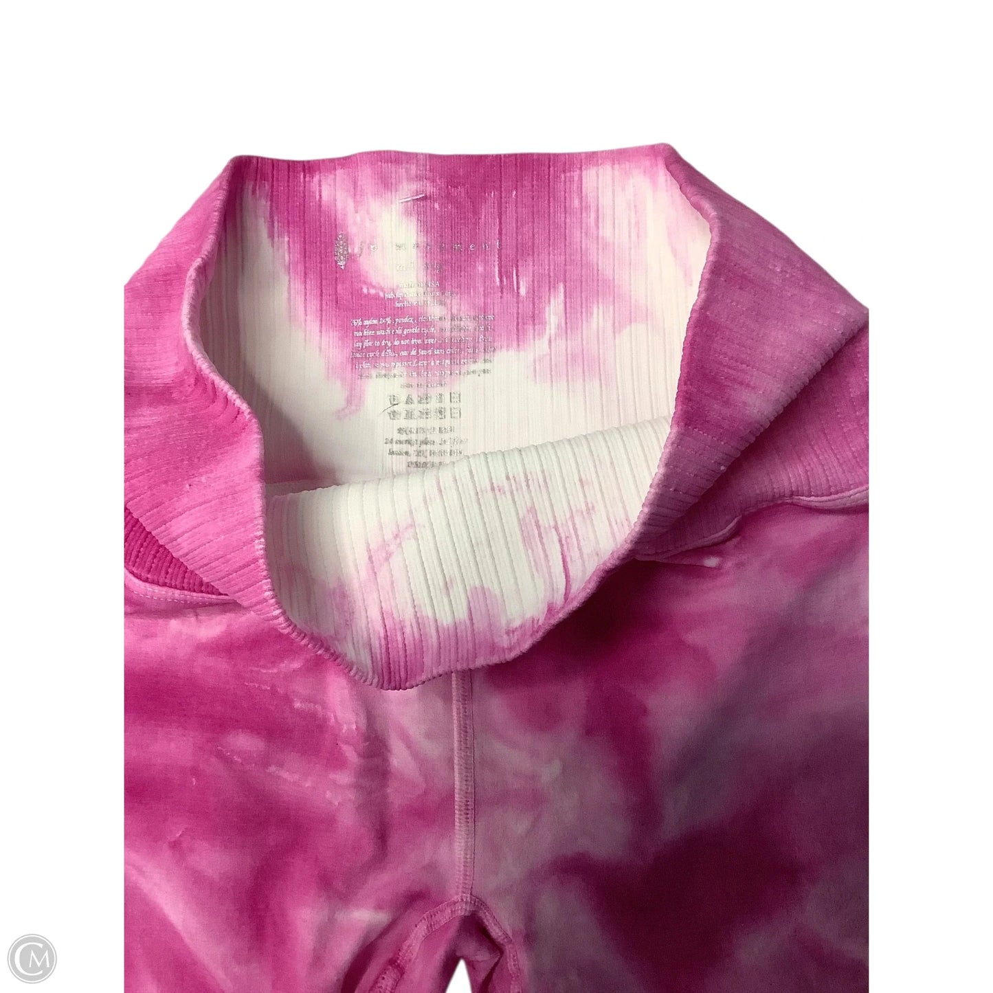 Athletic Leggings By Free People In Pink, Size: M