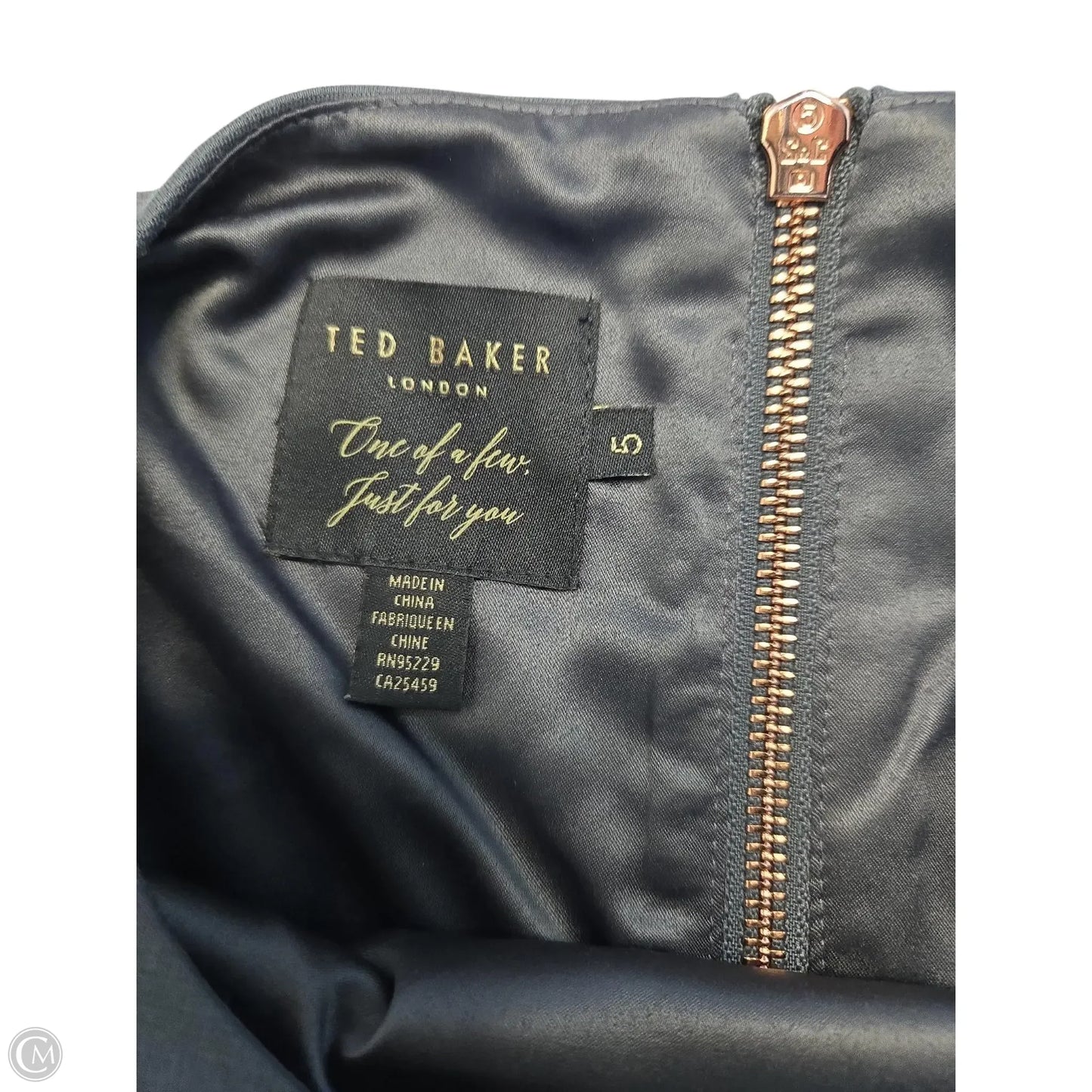 Dress Casual Midi By Ted Baker In Grey, Size: Xl