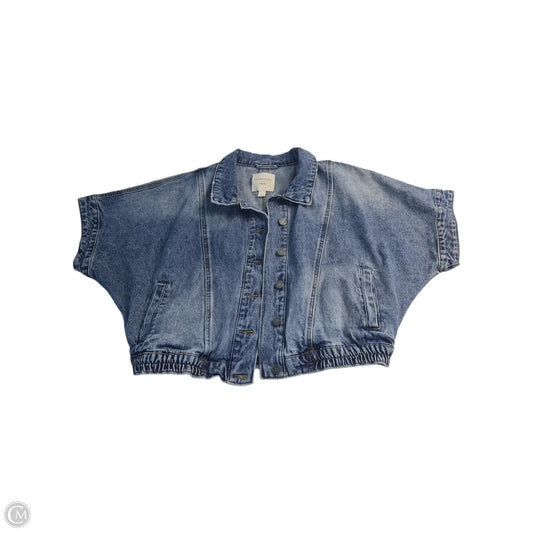Jacket Denim By Habitual In Blue, Size: L
