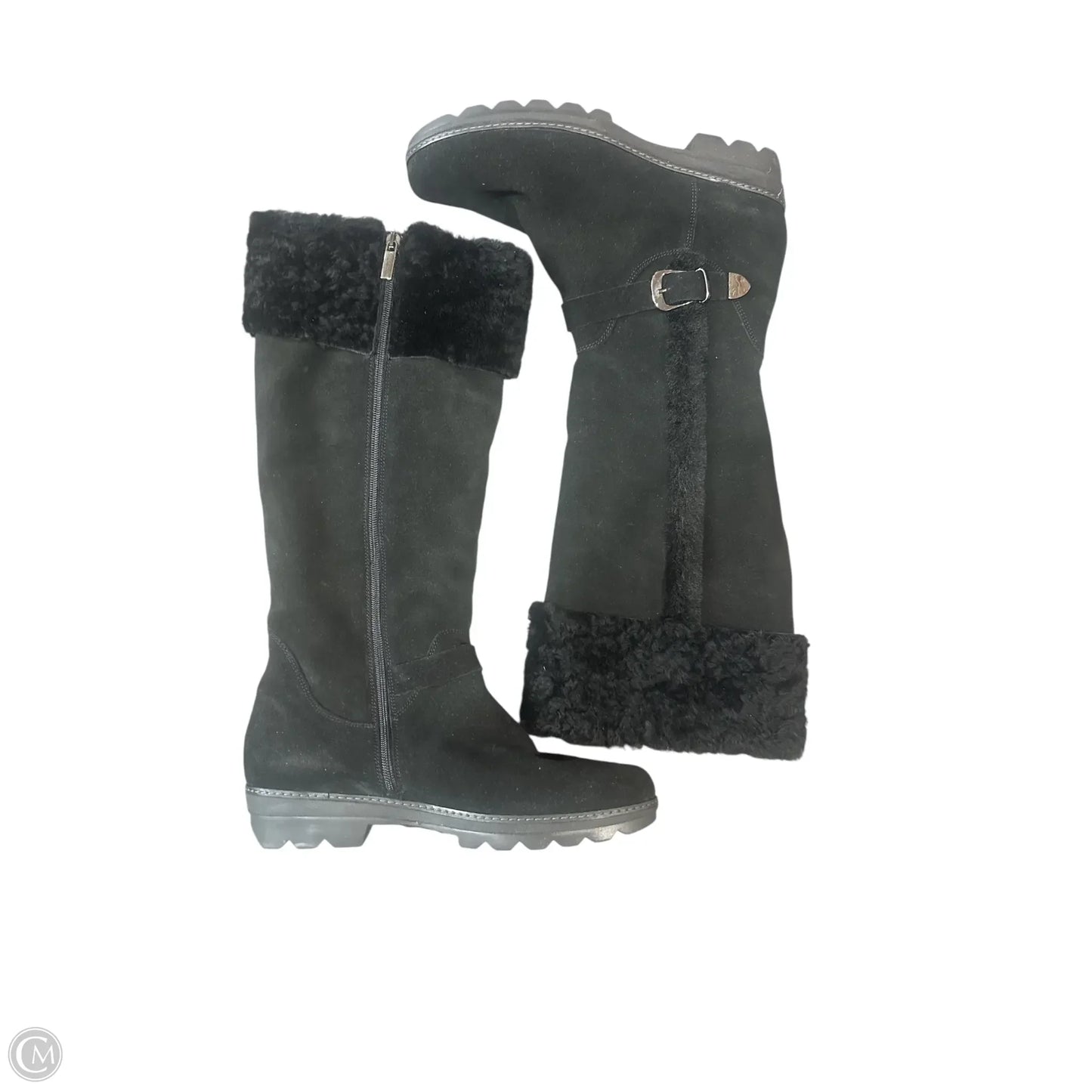 Boots Snow By Aquatalia In Black, Size: 10