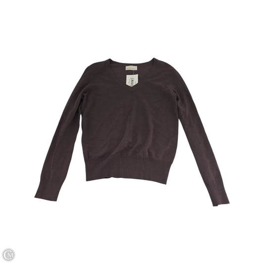 Top Long Sleeve Basic By Be Cool In Brown, Size: S