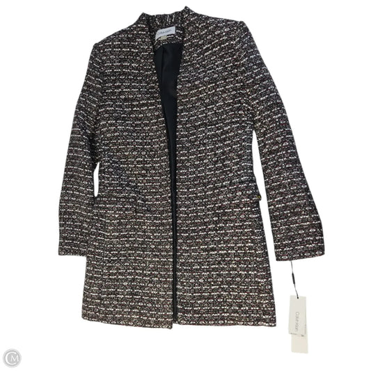 Blazer By Calvin Klein In Black & Red, Size: 6