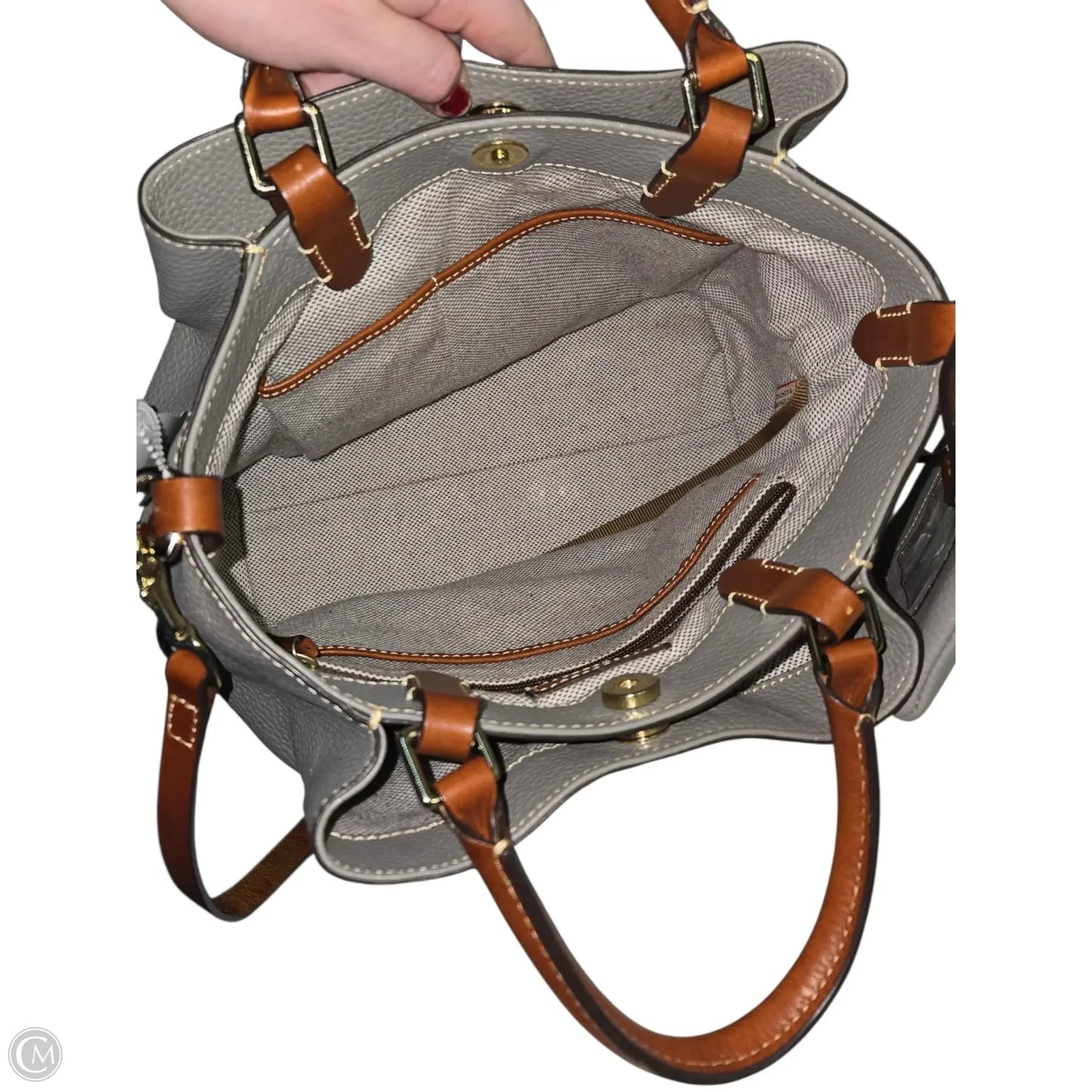 Handbag Designer By Dooney And Bourke, Size: Large