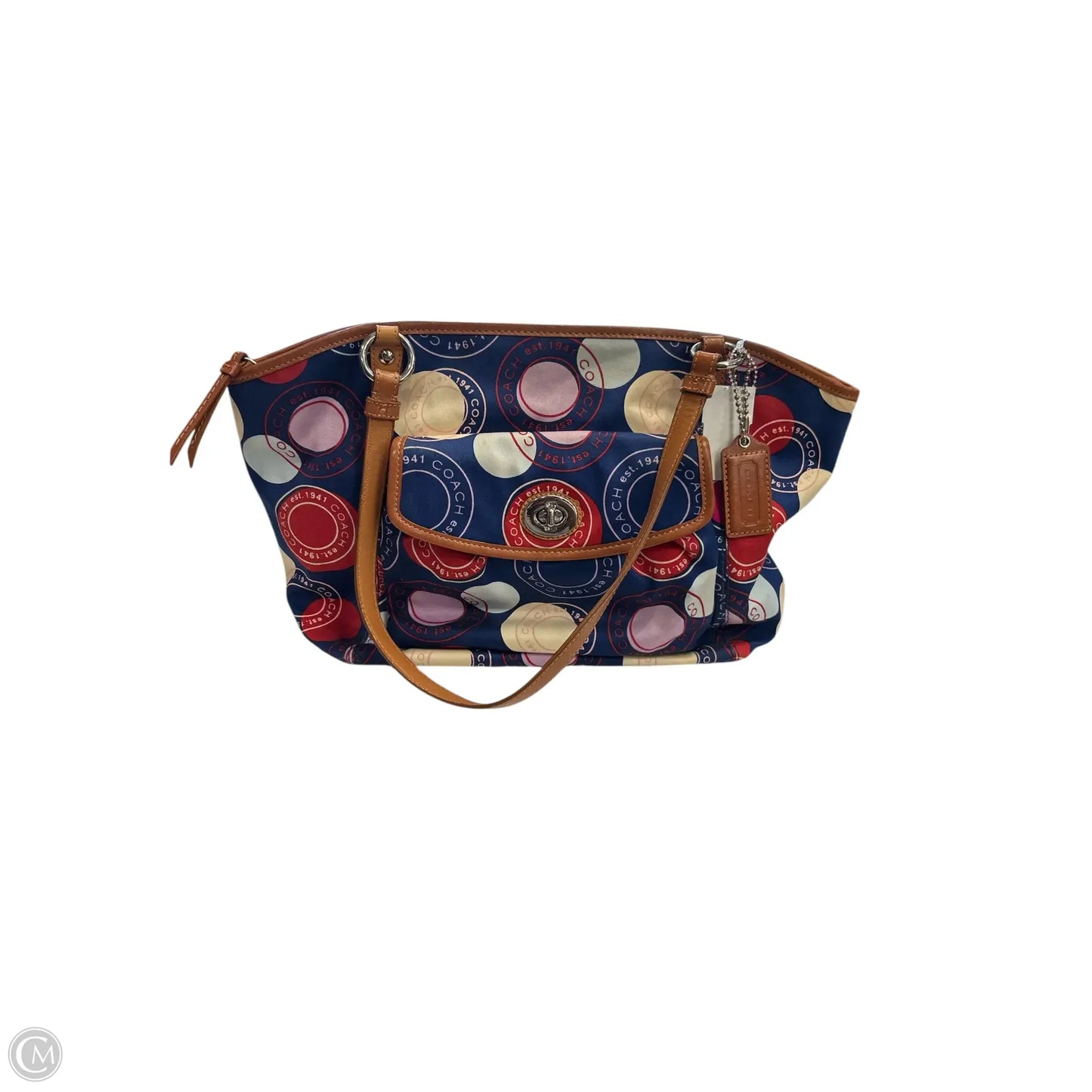 Handbag Designer By Coach, Size: Large