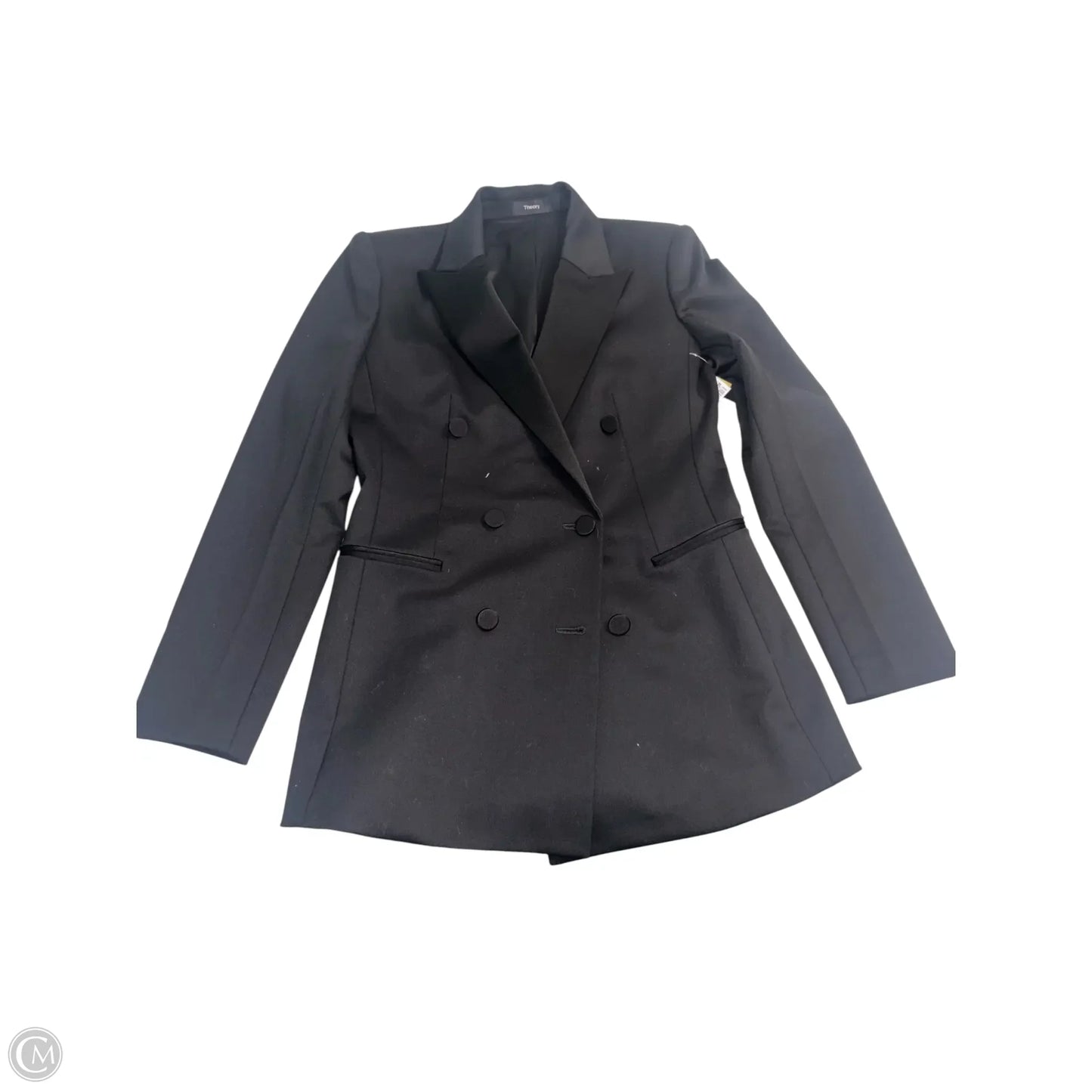 Blazer By Theory In Black, Size: 8